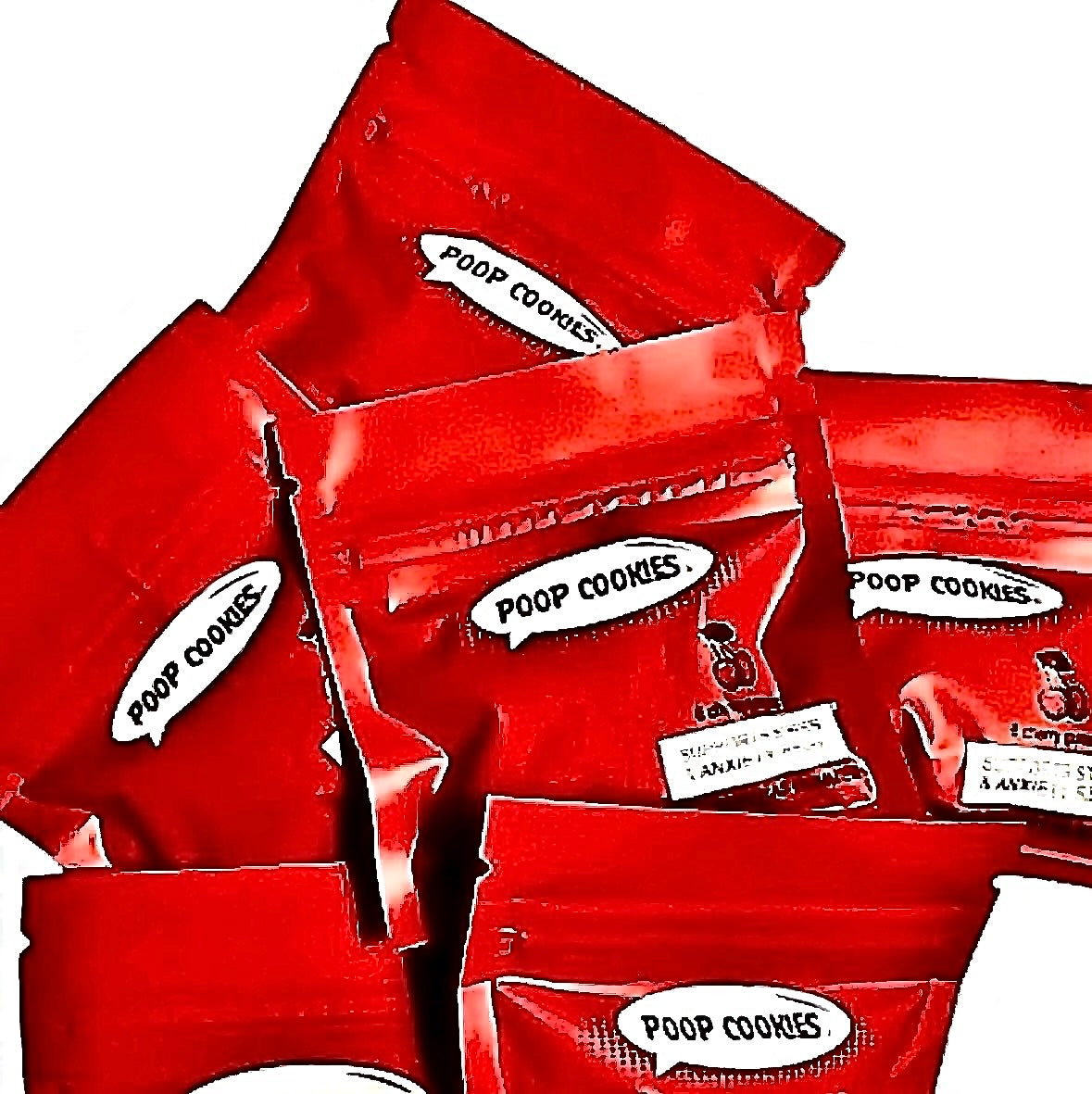 Poop Cookies® (12 bags Cherry)